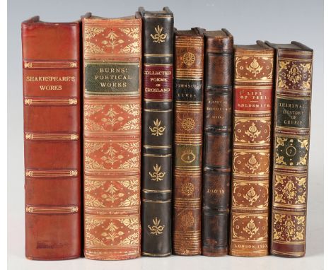 BINDINGS. - William SHAKESPEARE. The Complete Works… Oxford: Humphrey Milford, 1914. 'The Oxford Shakespeare', 8vo (184 x 124