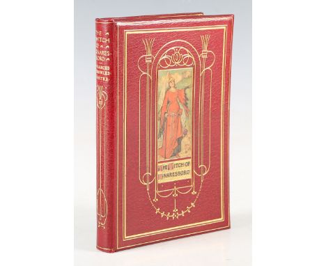 BINDING. - [Frances G. KNOWLES-FOSTER.] 'F. Rylston Var'. The Witch of Knaresbro', an Historical Romance. Ripon and London: W