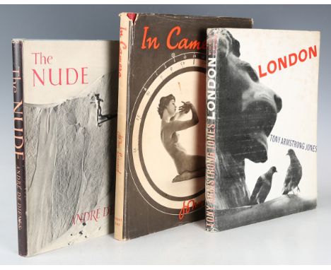 PHOTOGRAPHY. - André de DIENES. The Nude. London: The Bodley Head, 1956. First edition, 4to (273 x 208mm.) Numerous photograp