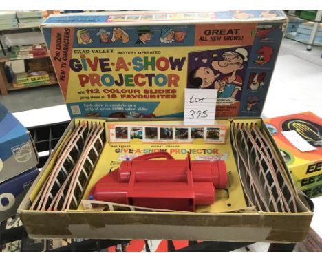 Chad Valley, Give-A-Show projector, complete in box