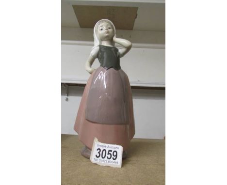 A NAO figure of a Peasant girl