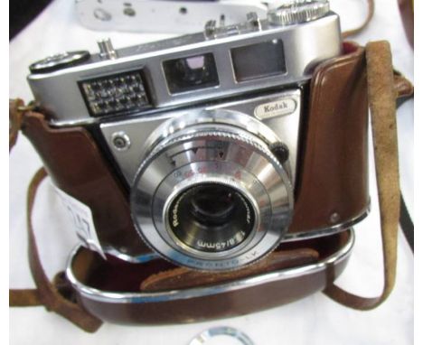 A Kodak Retinette 1B camera.