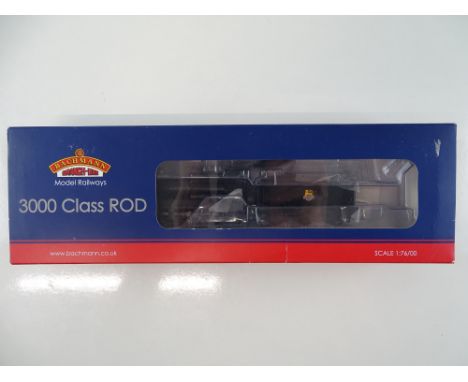 A BACHMANN 31-127 3000 Class ROD steam locomotive in BR black livery - VG in G/VG box