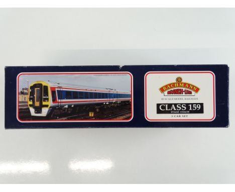A BACHMANN 31-512 Class 159 3-Car DMU in Stagecoach/SWT livery - VG in G/VG box