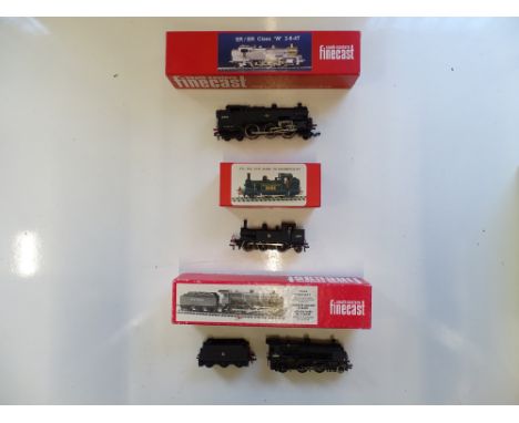 A group of kitbuilt steam locomotives by WILLS FINECAST, all ex-SR examples including classes W, E1/R and N and all in BR bla