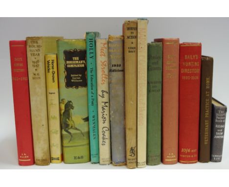 Equestrian - Books - Veterinary Practice At Home; Or, Key To Farriery by Day, Son &amp; Hewitt, London; Baily's Hunting Direc