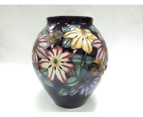 A Moorcroft Royal Tribute vase designed by Rachel Bishop, WM to base, 62/400, 28cm tall
