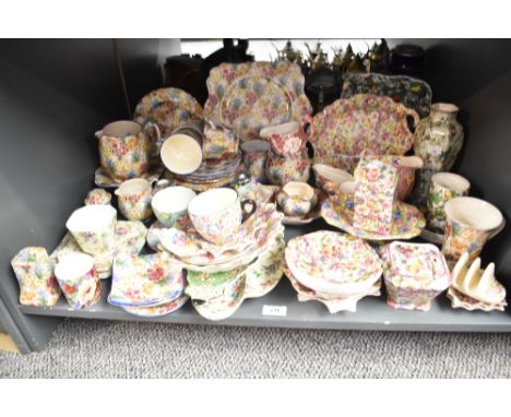 A large quantity of various ceramics, to include  Windsor China, Burlington Ware and Royal Winton ect, (over 50 pieces)