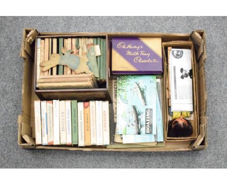 Collection of Observer books; early type 55 Pelham Pirate puppet, original box; collection of children's and other books etc 