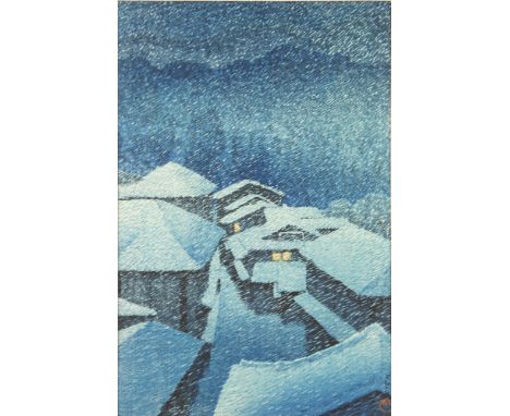 HASUI KAWASE (1883-1957)Shiohara, Hatashita , 1935Coloured woodblock print, 36x24cm