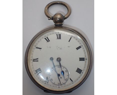 925 silver pocket watch CONDITION REPORT: This item is working at lotting.