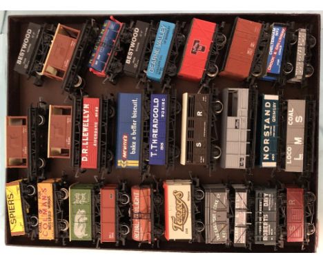 Assorted Hornby OO gauge freight wagons