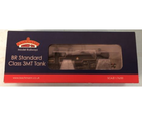 Bachmann OO gauge BR standard class 3MT tank steam locomotive in box