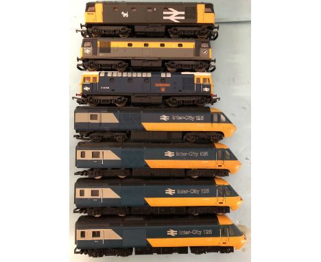 Lima OO gauge diesel locomotives and Hornby Intercity 125