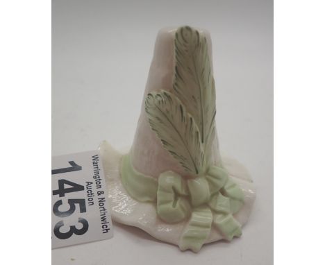 Royal China Works Worcester ceramic candle snuffer ( number 178 )