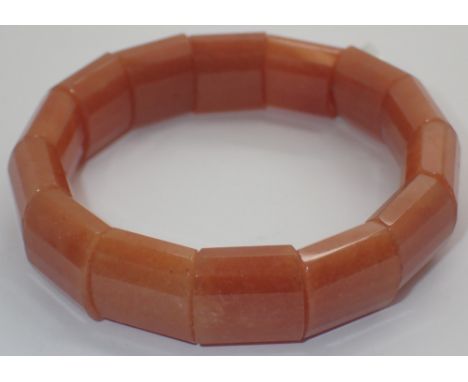 New tagged red aventurine bangle 