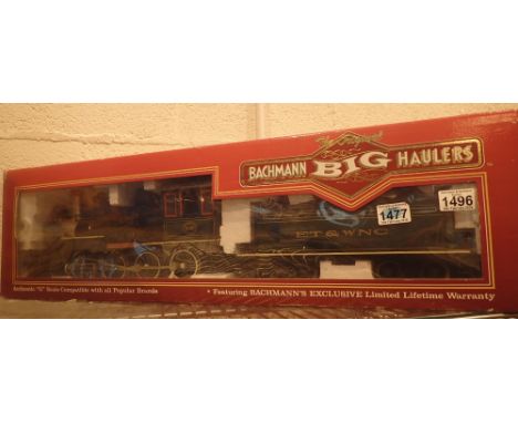 Boxed Bachmann Big Haulers G gauge Eastern Tennessee and Western 460 steam locomotive