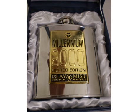 LIMITED EDITION ISLAY MIST SCOTCH WHISKEY FLASK