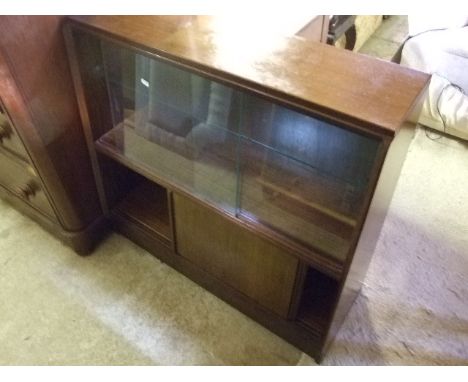 GLAZED BOOKCASE &amp; CORNER SHELF UNIT