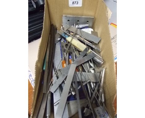 BOX ASSORTED ENGINEERING TOOLS