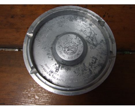 SPITFIRE PISTON ASHTRAY