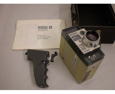 'EUMIG' ZOOM S3 VIDEO CAMERA IN BOX WITH MANUAL 