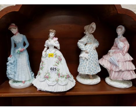 4 ROYAL WORCESTER FIGURES