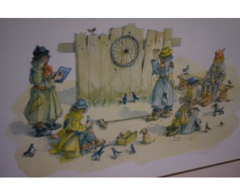 Framed print by Albin Trowski 836/850 