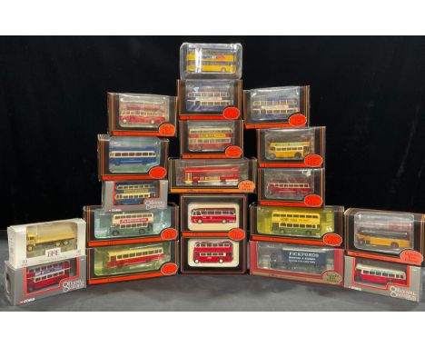 Toys &amp; Juvenalia - a collection of EFE (Exclusive First Editions) 1:76 scale model buses, mostly boxed and various Corgi 