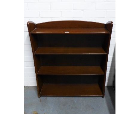 Vintage Remploy bookcase,  89 x 77cm 
