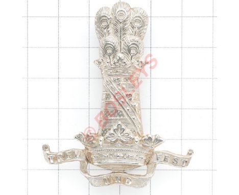 11th Prince Albert’s Own Hussars Birmingham 1954 hallmarked silver NCO’s arm badge. A very fine die-cast example, being the c