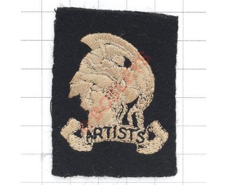 Artists Rifles (21st Special Air Service) SAS formation sign. A scarce post 1956 example comprising the conjoined heads of Ma