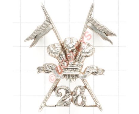 Indian Army. 26th King George's Own Light Cavalry Officer’s cap badge circa 1910-22. British made die-cast example. (similar 