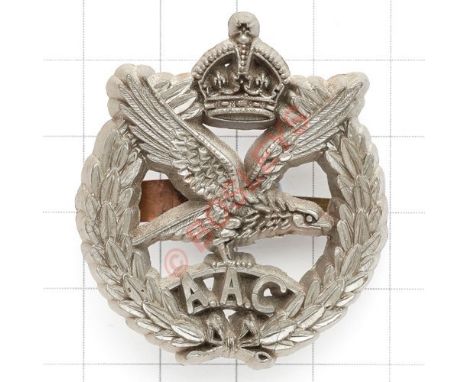 Army Air Corps WW2 plastic economy beret badge. (KK 2264) A.Stanley & Sons, Walsall. Blades VGC Formed in 1942.