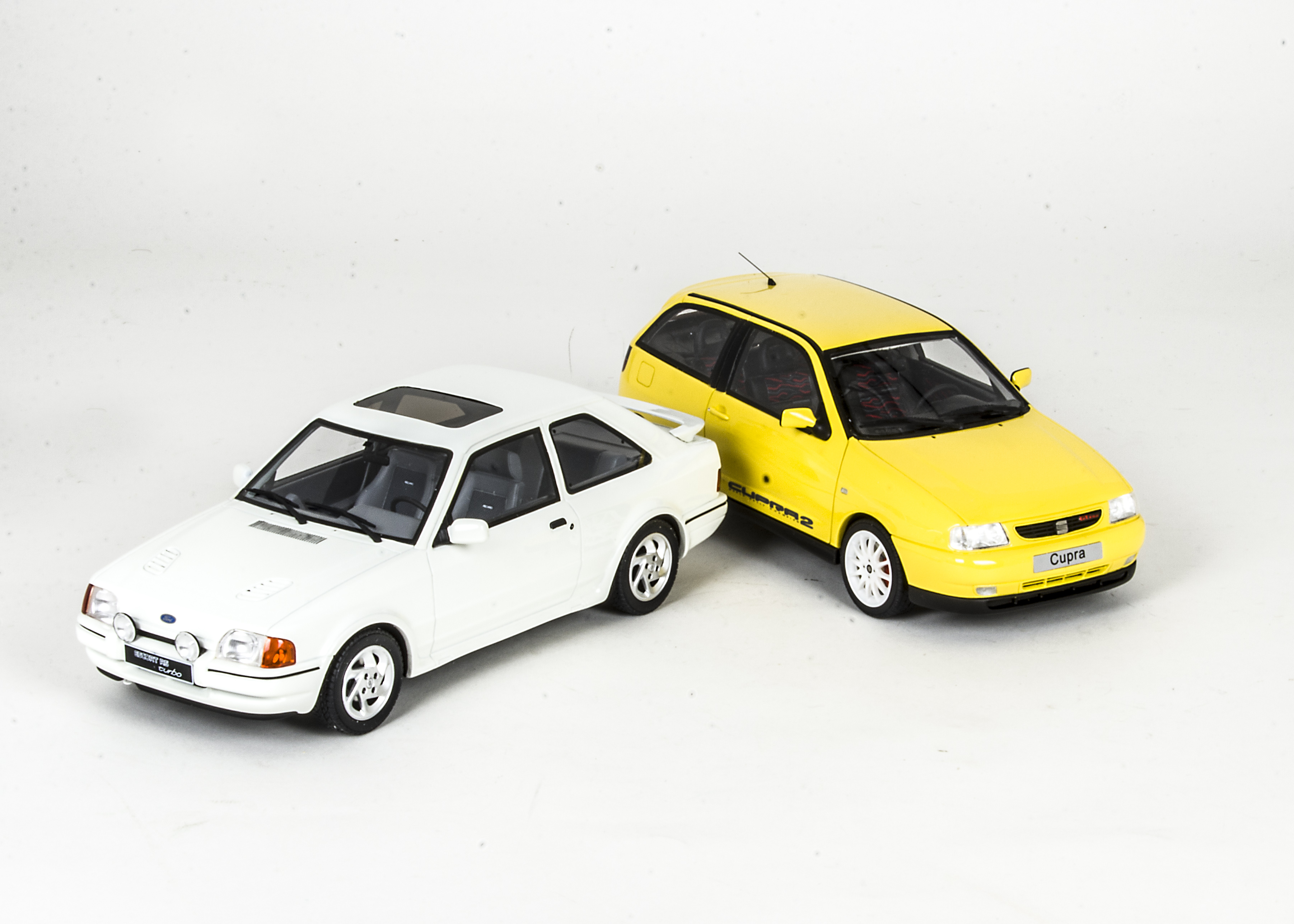 Otto Models 1 18 Ford Escort Mk4 Rs Turbo Ot108 Seat Ibiza Cupra Ot702 In Original Boxes E Bo
