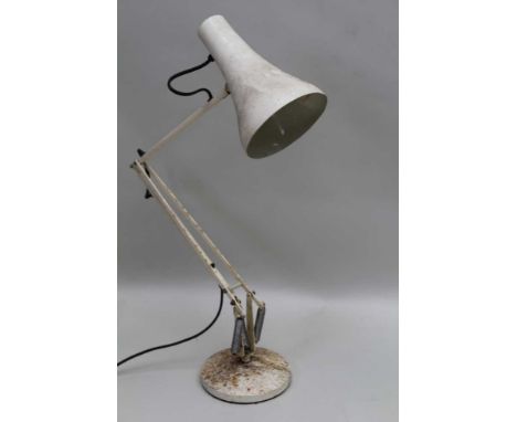 A CREAM ANGLEPOISE LAMP 