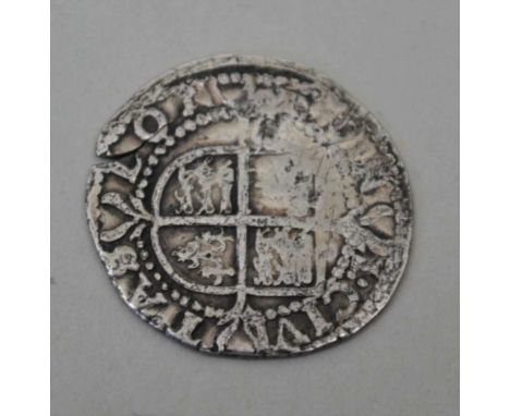 A SILVER ELIZABETH I HALF GROAT 1560-1561 