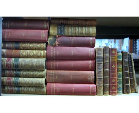 Quantity of nineteen books to include;Southey, The Life of Nelson, with twelve illus, pub. Bickers & Son, 1887;Cecil, The You