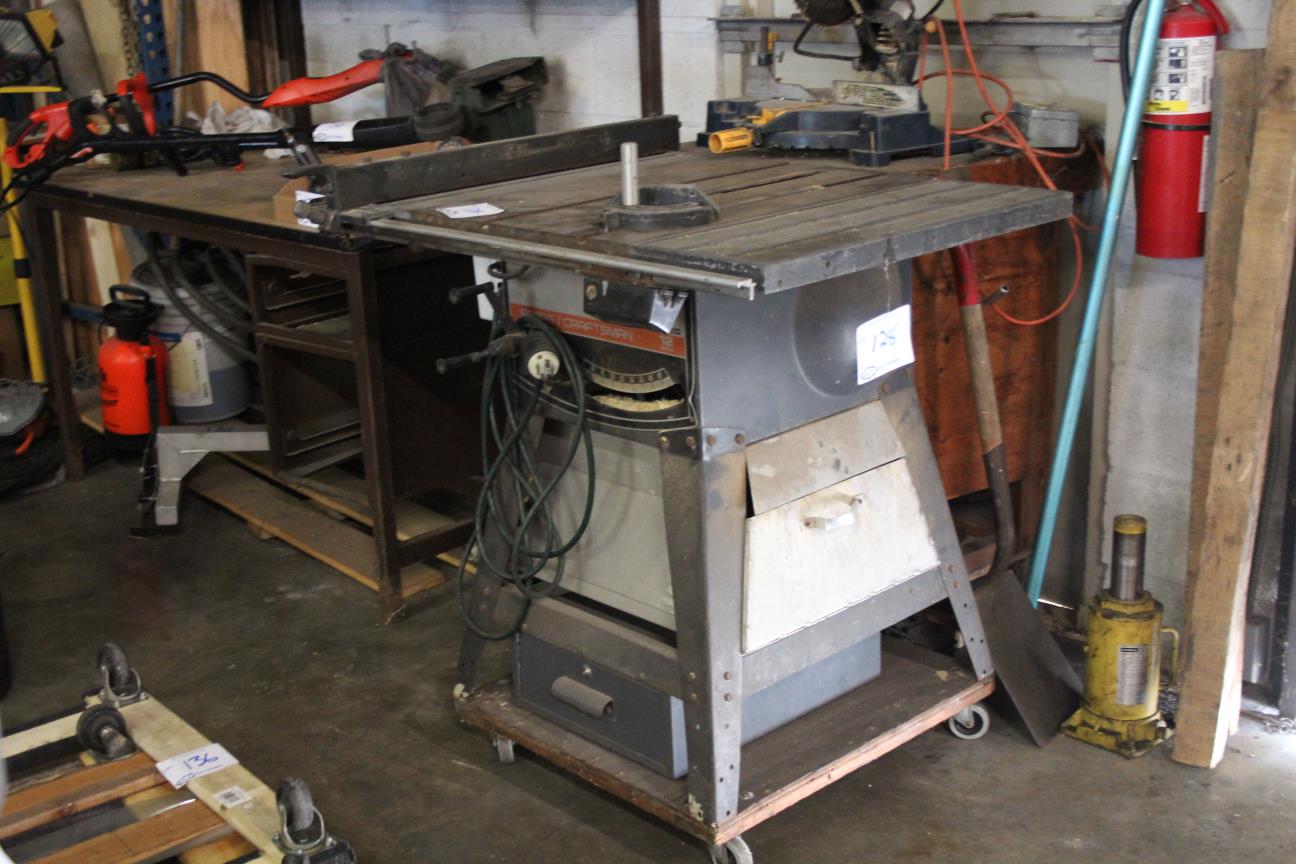 Sears/Craftsman 113.299131 12" Table Saw 240v/1ph