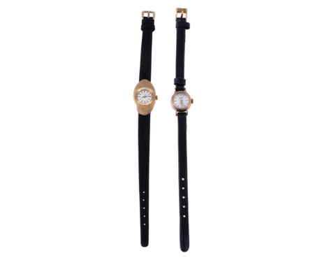  Enicar, ref. 1600.54.G1, a lady's 18 carat gold cocktail watch,   no. 221544, import mark for Glasgow 1959, manual wind move