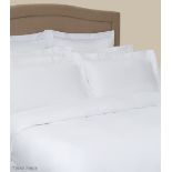 1 x FRETTE 'Doppio Ajour' Luxury Italian Oxford Pillowcase (51cm x 71cm) - Original Price £140.00