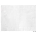 4 x THOMAS FERGUSON Hemstitch Edge 100% Irish Linen Placemats - Dimensions: 36cm x 51cm - Total