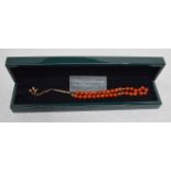 1 x BALDI 'Home Jewels' Italian Hand-crafted Artisan MISBAHA Prayer Beads **Original RRP £735.00**