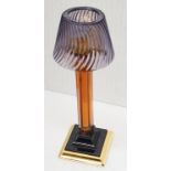 1 x BALDI 'Home Jewels' Italian Hand-crafted Artisan Candle Stick & Shade **Original RRP £1,230**