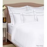 1 x YVES DELORME 'Athena' Luxury Egypian Cotton Kingsize Pillowcase  - 500 Thread Count