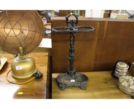 A Victorian style stick stand