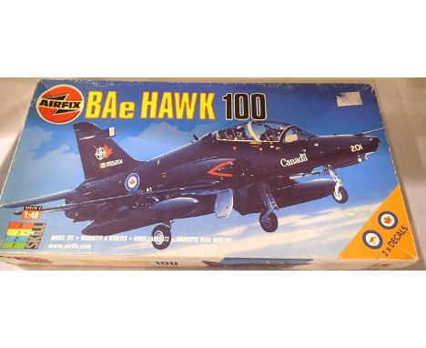 Airfix 1/48 scale kit BAc Hawk 100 factory sealed kit, box has wear. P&amp;P Group 1 (£14+VAT for the first lot and £1+VAT fo