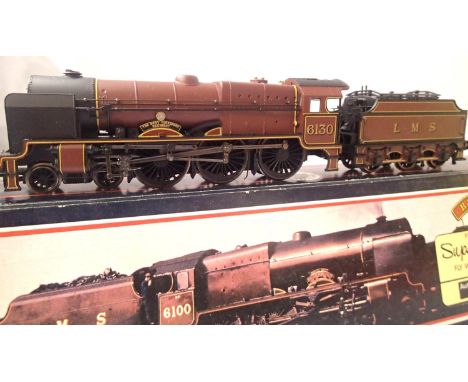 Bachmann 31-279 Royal Scot Class, 6130 West Yorkshire Regiment, LMS Maroon. Excellent condition, no paperwork, box has some w