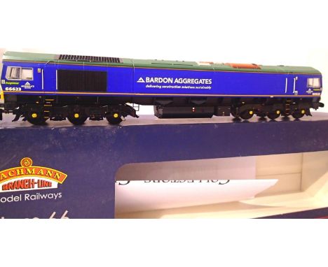 Bachmann 32-9792 class 66 diesel, 66623, Freightliner Bardon Aggregates, Kernow Model Rail Exclusive, limited edition 370/512