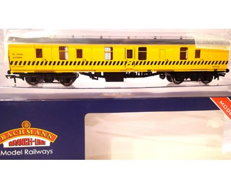 Bachmann 39-175Y, BR MK1 BG, Yellow rerailing coach, Modelzone exclusive, in very near mint condition, box with slight wear. 